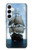 S1096 Bateau à voile dans un océan Etui Coque Housse pour Samsung Galaxy A55 5G
