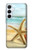 S1117 Étoiles de mer sur la plage Etui Coque Housse pour Samsung Galaxy A55 5G