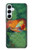 S1157 Rouge Arowana Poisson Etui Coque Housse pour Samsung Galaxy A55 5G