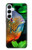 S1812 cichlidés poisson Etui Coque Housse pour Samsung Galaxy A55 5G
