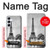 S2350 Vieille Tour Eiffel Paris Etui Coque Housse pour Samsung Galaxy A55 5G