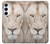 S2399 Lion Visage Etui Coque Housse pour Samsung Galaxy A55 5G