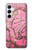 S2449 Fleur rose Amandier Van Gogh Etui Coque Housse pour Samsung Galaxy A55 5G