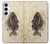 S2562 fossile poisson Etui Coque Housse pour Samsung Galaxy A55 5G