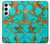 S2688 Aqua Copper Turquoise Graphic Gemme Etui Coque Housse pour Samsung Galaxy A55 5G