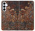 S2714 Rouille Texture acier imprimé graphique Etui Coque Housse pour Samsung Galaxy A55 5G