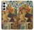 S2740 Alphonse Mucha De La Muse Bieres Etui Coque Housse pour Samsung Galaxy A55 5G