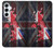 S2936 Royaume-Uni Drapeau britannique Carte Etui Coque Housse pour Samsung Galaxy A55 5G