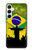 S2981 Brésil Football Football Etui Coque Housse pour Samsung Galaxy A55 5G
