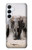 S3142 éléphant d'Afrique Etui Coque Housse pour Samsung Galaxy A55 5G
