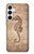 S3214 Hippocampe squelette Fossile Etui Coque Housse pour Samsung Galaxy A55 5G