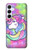 S3264 Pastel Licorne Etui Coque Housse pour Samsung Galaxy A55 5G
