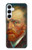 S3335 Vincent Van Gogh Autoportrait Etui Coque Housse pour Samsung Galaxy A55 5G