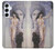 S3353 Gustav Klimt Allégorie de la sculpture Etui Coque Housse pour Samsung Galaxy A55 5G