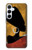 S3453 Africaine Reine Néfertiti Silhouette Etui Coque Housse pour Samsung Galaxy A55 5G