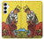 S3458 Force de carte de tarot Etui Coque Housse pour Samsung Galaxy A55 5G