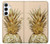S3490 ananas or Etui Coque Housse pour Samsung Galaxy A55 5G