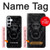 S3619 Lion noir gothique Etui Coque Housse pour Samsung Galaxy A55 5G