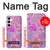 S3710 Coeur d'amour rose Etui Coque Housse pour Samsung Galaxy A55 5G