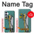 S3741 Carte de tarot l'ermite Etui Coque Housse pour Samsung Galaxy A55 5G