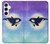 S3807 Killer Whale Orca Lune Pastel Fantaisie Etui Coque Housse pour Samsung Galaxy A55 5G