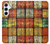 S3861 Bloc de conteneur coloré Etui Coque Housse pour Samsung Galaxy A55 5G