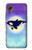 S3807 Killer Whale Orca Lune Pastel Fantaisie Etui Coque Housse pour Samsung Galaxy Xcover7
