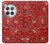 S3354 Rouge classique Bandana Etui Coque Housse pour OnePlus 12