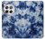 S3439 Tissu Indigo Tie Dye Etui Coque Housse pour OnePlus 12