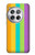 S3678 Vertical arc-en-ciel coloré Etui Coque Housse pour OnePlus 12