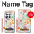 S3705 Fleur florale pastel Etui Coque Housse pour OnePlus 12