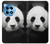 S1072 Panda Etui Coque Housse pour OnePlus 12R