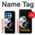 S1372 Lune Yin-Yang Etui Coque Housse pour OnePlus 12R