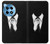 S1591 Anonymous Homme en Costume Noir Etui Coque Housse pour OnePlus 12R