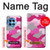 S2525 Rose Camo camouflage Etui Coque Housse pour OnePlus 12R