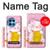 S3025 Rose Maneki Neko chat chanceux Etui Coque Housse pour OnePlus 12R