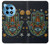 S3175 Hamsa Mosaïques main Etui Coque Housse pour OnePlus 12R