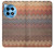 S3752 Motif de tissu en zigzag imprimé graphique Etui Coque Housse pour OnePlus 12R