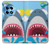S3947 Caricature d'hélicoptère de requin Etui Coque Housse pour OnePlus 12R