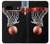 S0066 Le basket-ball Etui Coque Housse pour Google Pixel 8a