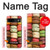 S0080 macarons Etui Coque Housse pour Google Pixel 8a