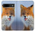 S0417 Renard Etui Coque Housse pour Google Pixel 8a