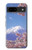 S1060 Mont Fuji Sakura fleur de cerisier Etui Coque Housse pour Google Pixel 8a