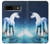 S1130 licorne Cheval Etui Coque Housse pour Google Pixel 8a