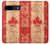 S1603 Drapeau du Canada Vieux Millésime Etui Coque Housse pour Google Pixel 8a