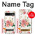 S1859 Motif Rose Etui Coque Housse pour Google Pixel 8a