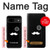 S1946 Sir Mustache Minimalisme Etui Coque Housse pour Google Pixel 8a