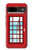 S2059 Angleterre britannique Cabine téléphonique Minimaliste Etui Coque Housse pour Google Pixel 8a