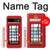 S2059 Angleterre britannique Cabine téléphonique Minimaliste Etui Coque Housse pour Google Pixel 8a
