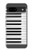 S2082 Un Octave Piano Etui Coque Housse pour Google Pixel 8a